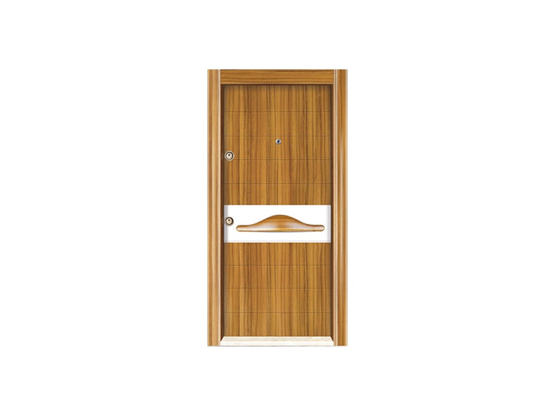 S242 ABD Ceviz / Beyaz Çelik Kapı