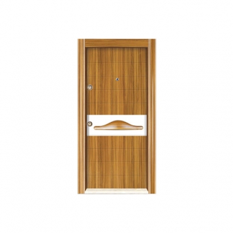 S242 ABD Ceviz / Beyaz Çelik Kapı